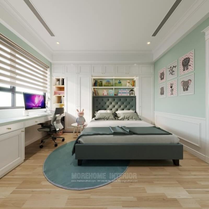 Thiết kế nội thất phòng ngủ chung cư hiện đại Thiết kế phòng ngủ