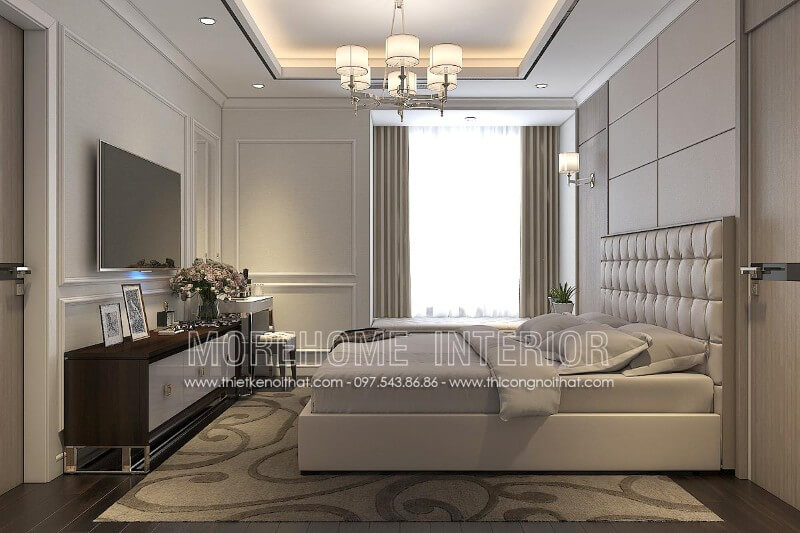 Giường ngủ chung cư hiện đại Giường ngủ chung cư hiện đại