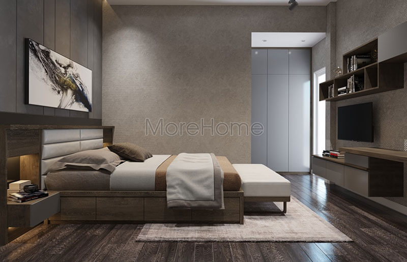 Giường ngủ chung cư hiện đại Giường ngủ chung cư hiện đại